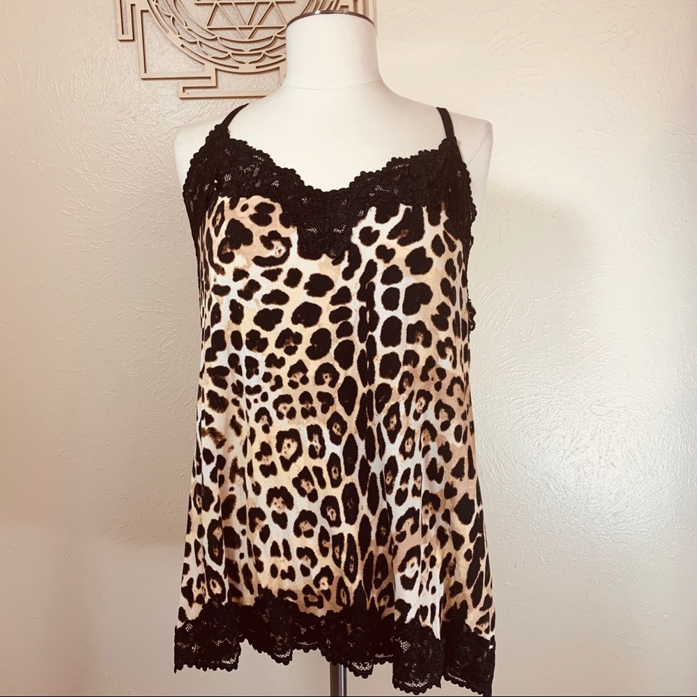 Lane Bryant Leopard Lace Camisole